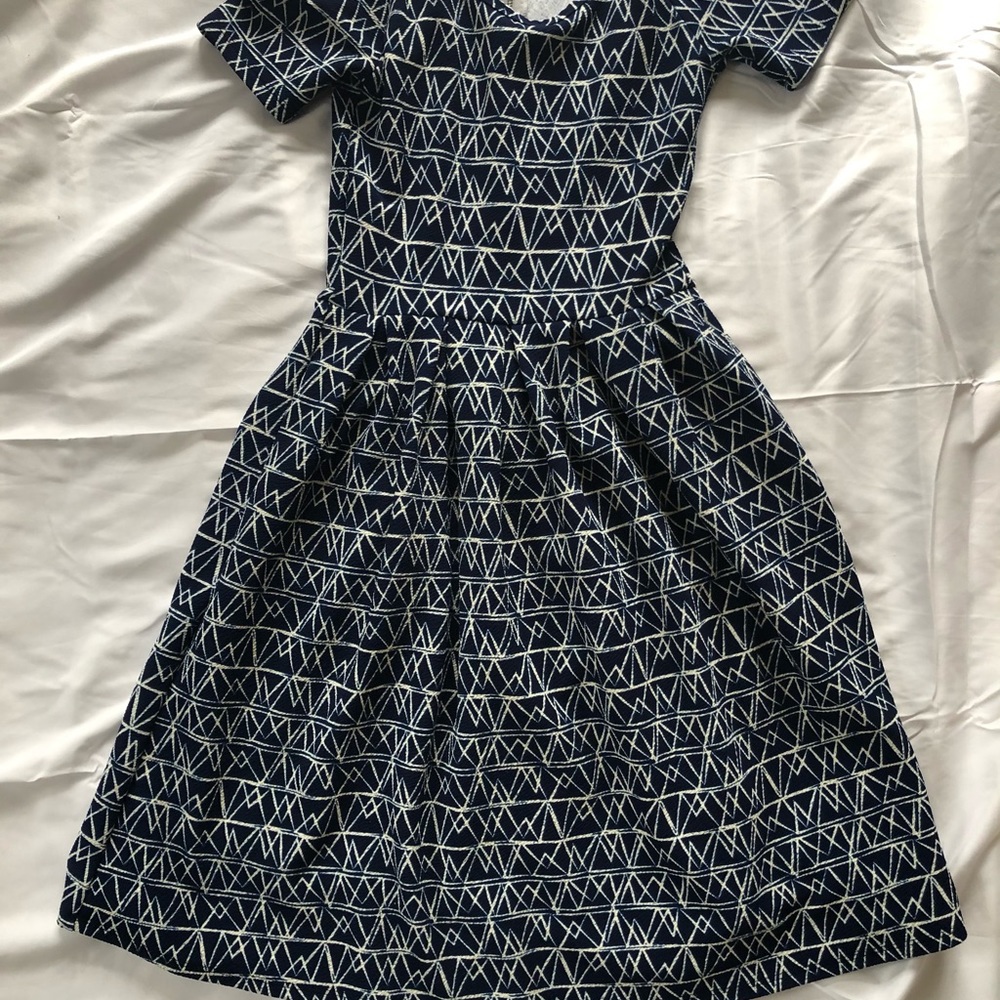 LuLaRoe Amelia Dress XXS Geometric